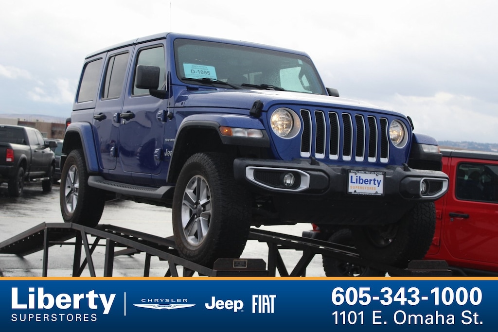 Used 2019 Jeep Wrangler Unlimited Sahara 4x4 SUV
