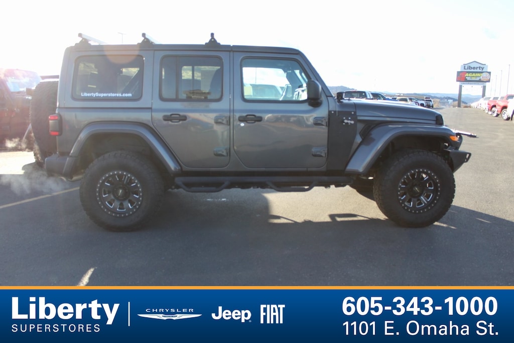 Used 2019 Jeep Wrangler Unlimited Sahara 4x4 SUV