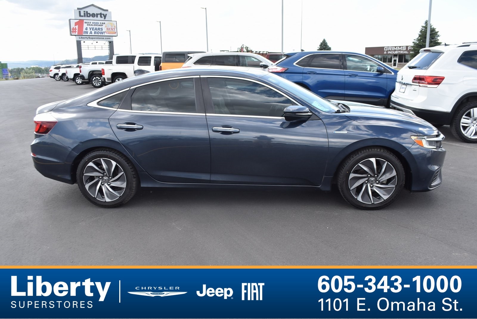 Used 2022 Honda Insight Touring with VIN 19XZE4F95NE000290 for sale in Rapid City, SD