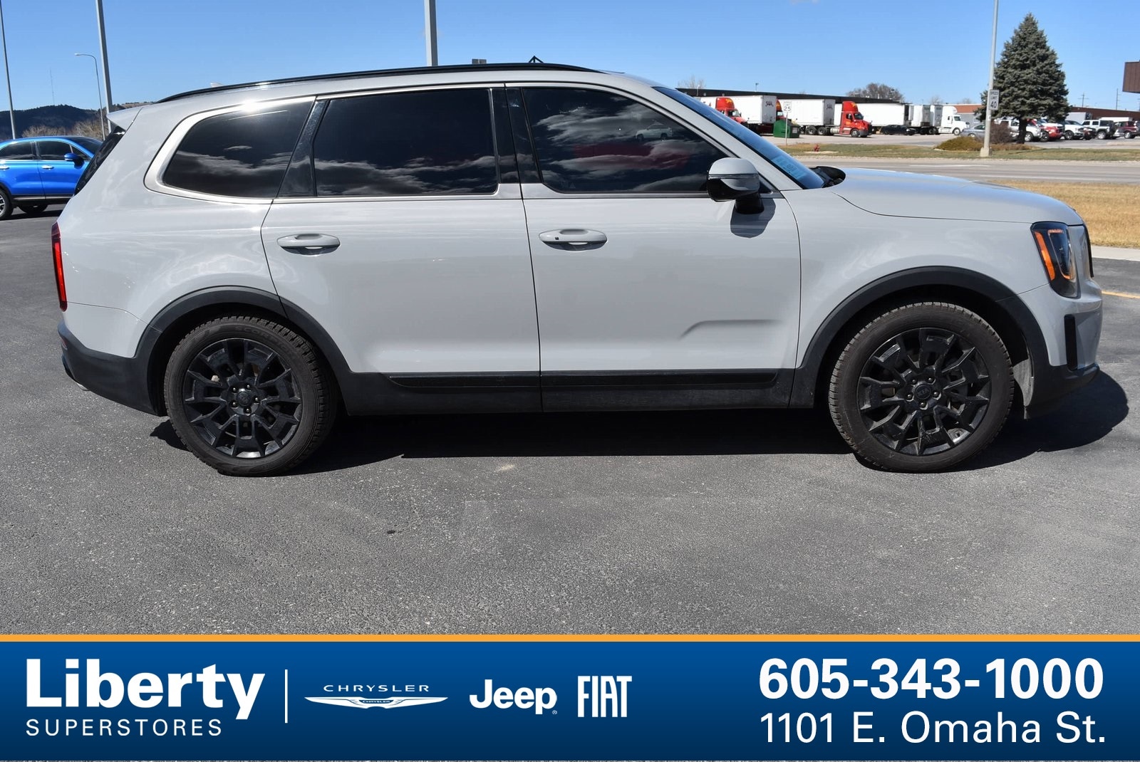 Used 2021 Kia Telluride SX with VIN 5XYP5DHC9MG123835 for sale in Rapid City, SD