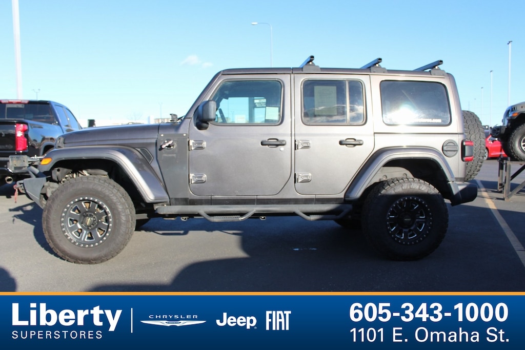 Used 2019 Jeep Wrangler Unlimited Sahara 4x4 SUV