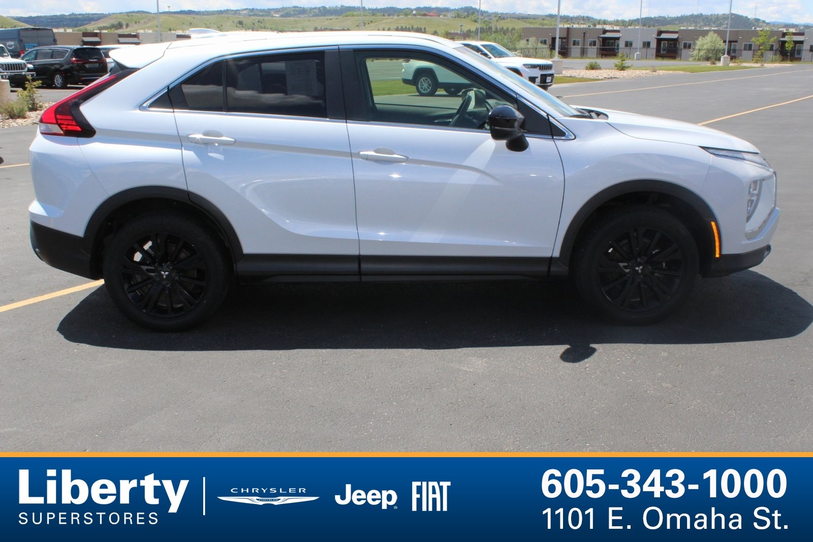 Used 2023 Mitsubishi Eclipse Cross LE with VIN JA4ATVAAXPZ003388 for sale in Rapid City, SD