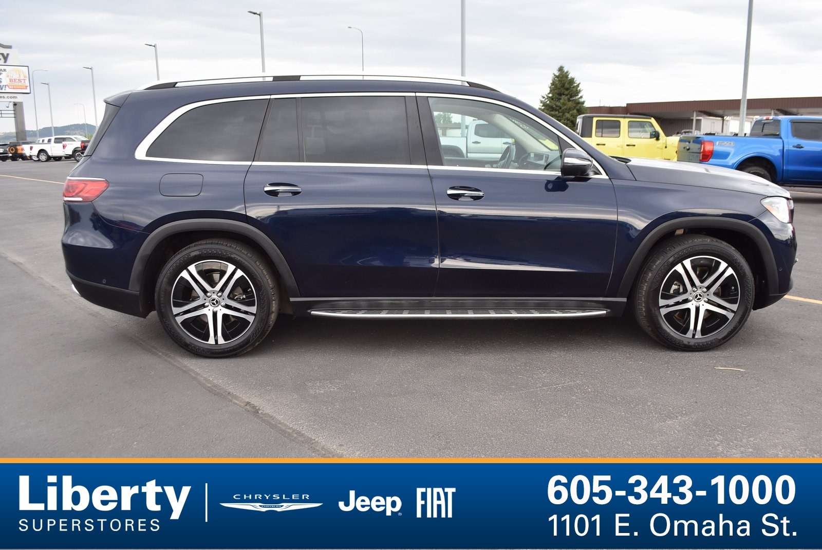 Used 2020 Mercedes-Benz GLS GLS450 with VIN 4JGFF5KE1LA187113 for sale in Rapid City, SD