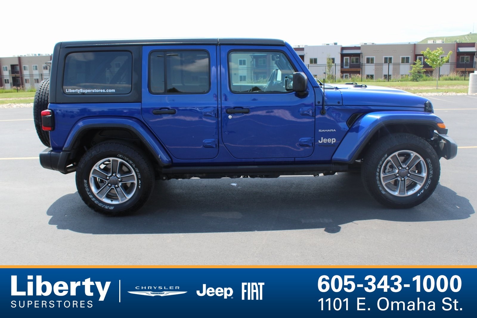 Used 2018 Jeep All-New Wrangler Unlimited Sahara with VIN 1C4HJXEN9JW198153 for sale in Rapid City, SD