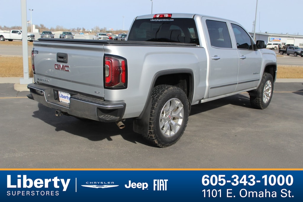 Used 2017 GMC Sierra 1500 SLT Truck Crew Cab
