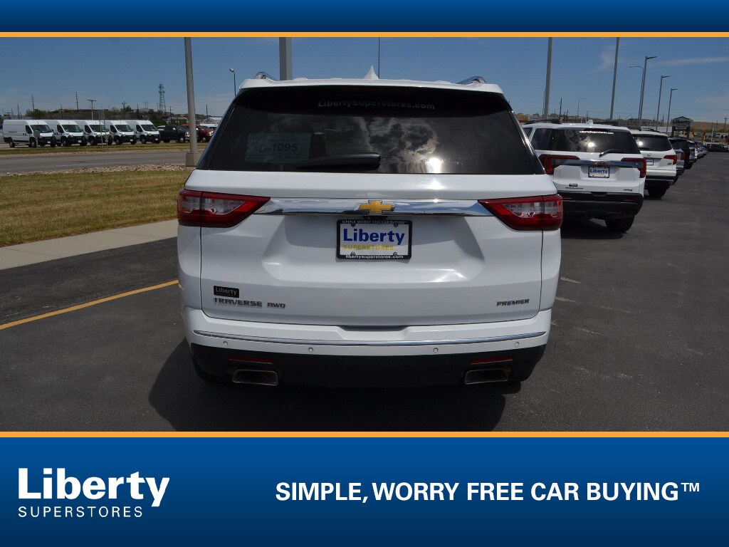 Used 2021 Chevrolet Traverse Premier SUV