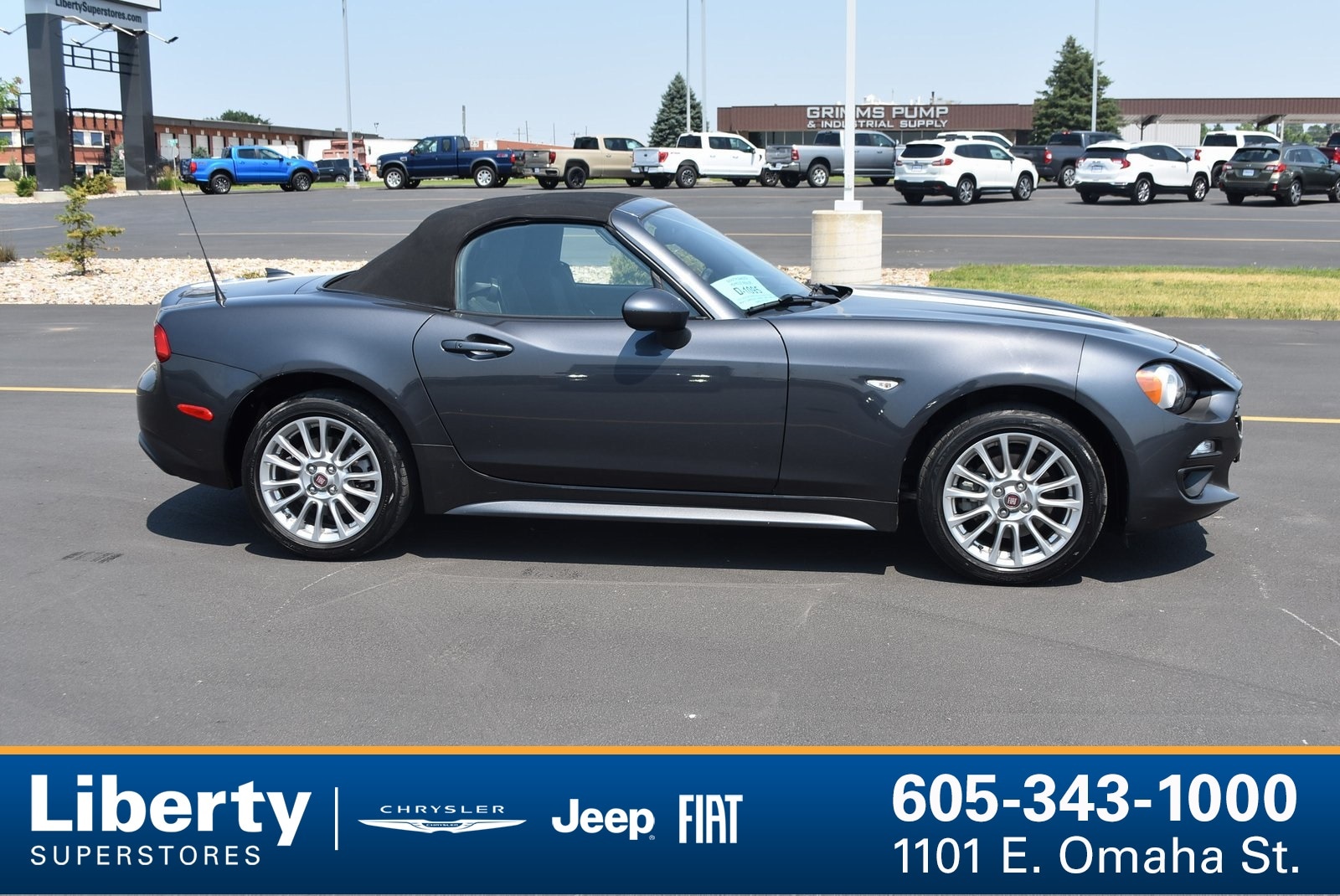 Used 2019 FIAT 124 Spider Classica with VIN JC1NFAEK1K0141227 for sale in Rapid City, SD