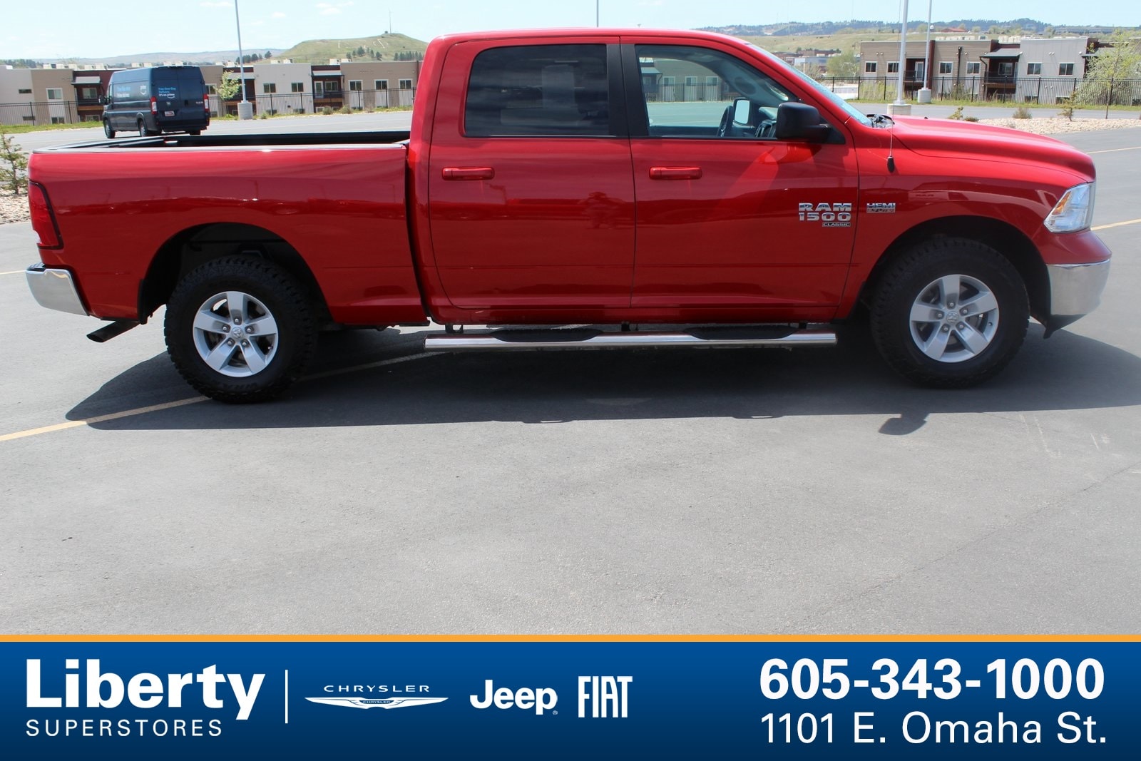 Used 2019 RAM Ram 1500 Classic SLT with VIN 1C6RR7TT0KS658900 for sale in Rapid City, SD