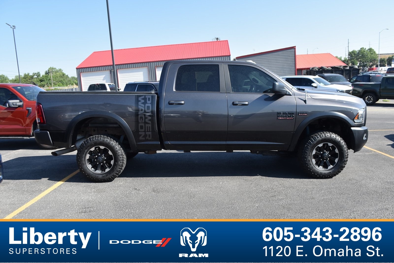 Used 2017 RAM Ram 2500 Pickup Power Wagon with VIN 3C6TR5EJ9HG732482 for sale in Rapid City, SD