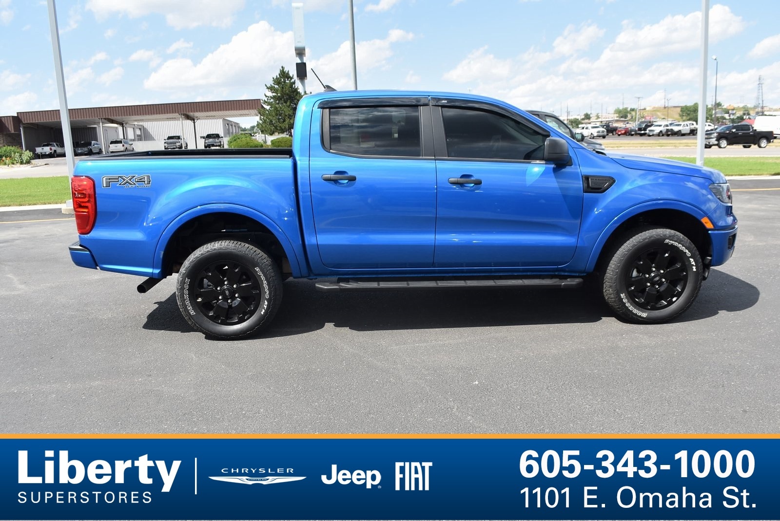 Used 2021 Ford Ranger XLT with VIN 1FTER4FH3MLD60366 for sale in Rapid City, SD