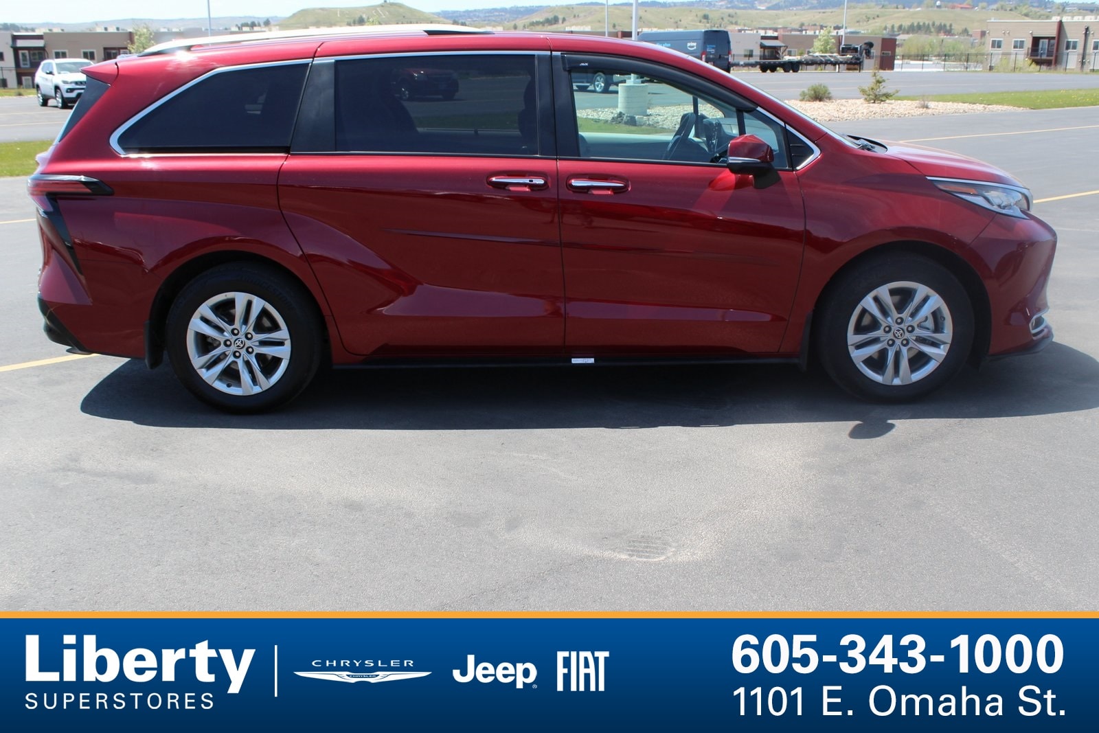 Used 2023 Toyota Sienna Limited with VIN 5TDZSKFC5PS097248 for sale in Rapid City, SD