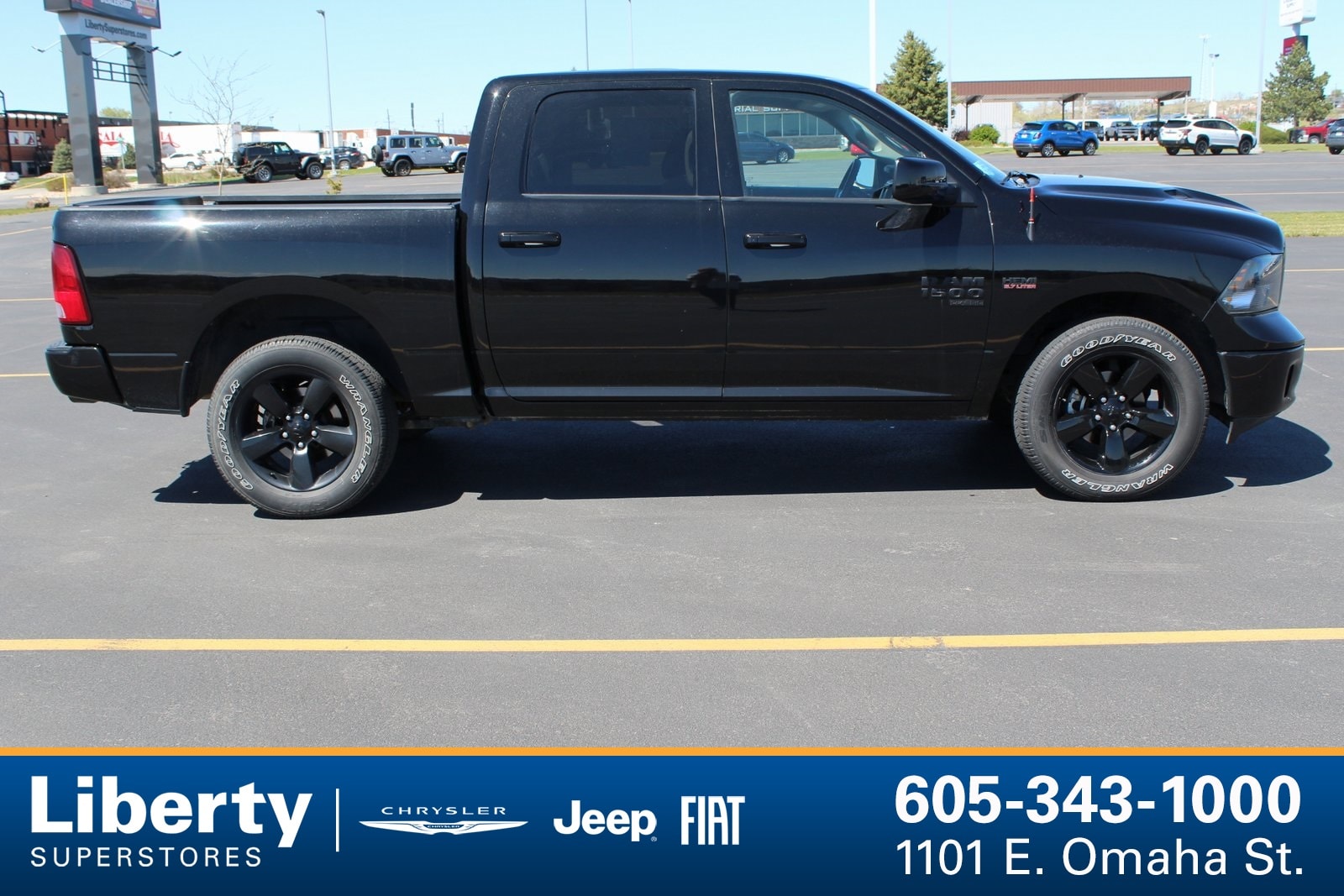 Used 2023 RAM Ram 1500 Classic SLT with VIN 1C6RR7LTXPS521423 for sale in Rapid City, SD
