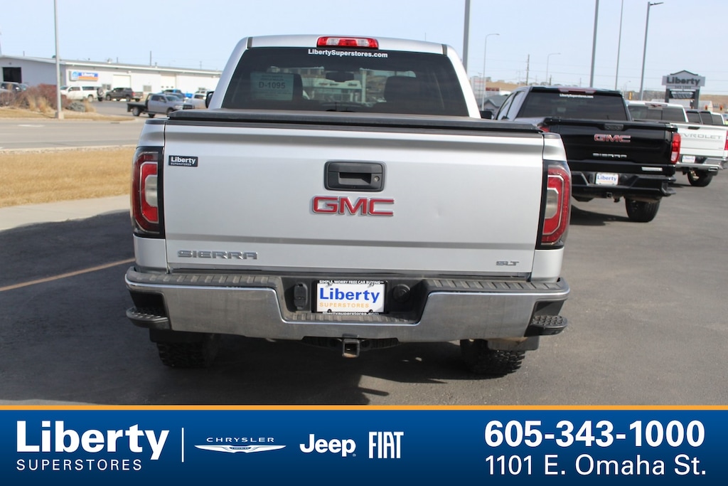 Used 2017 GMC Sierra 1500 SLT Truck Crew Cab