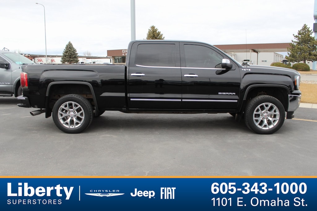 Used 2018 GMC Sierra 1500 SLT Truck Crew Cab