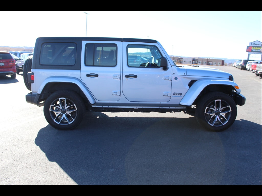 Used 2024 Jeep Wrangler 4xe Sports S 4XE with VIN 1C4RJXN69RW154937 for sale in Rapid City, SD