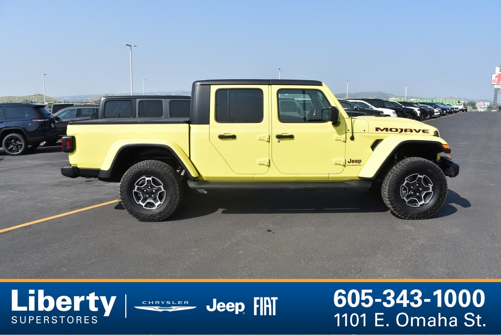 Used 2023 Jeep Gladiator Mojave with VIN 1C6JJTEG7PL525758 for sale in Rapid City, SD