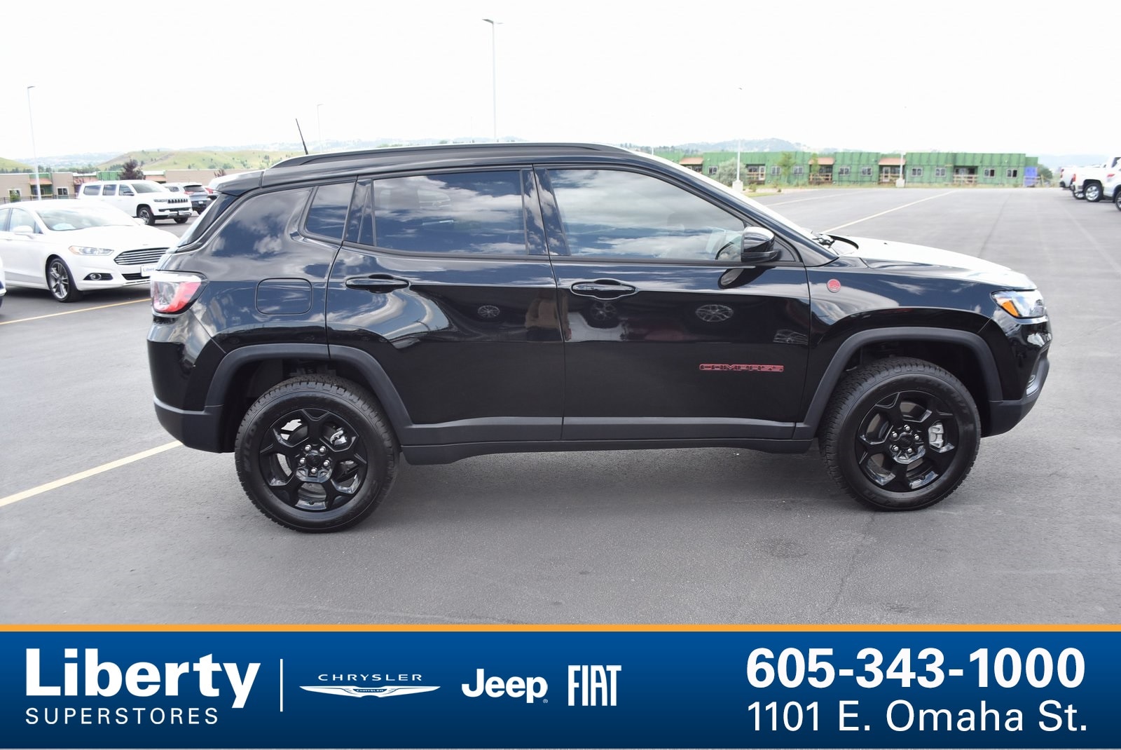 Used 2024 Jeep Compass Trailhawk with VIN 3C4NJDDN5RT580684 for sale in Rapid City, SD