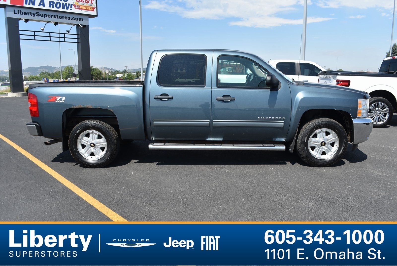 Used 2012 Chevrolet Silverado 1500 LT with VIN 1GCPKSE74CF112439 for sale in Rapid City, SD