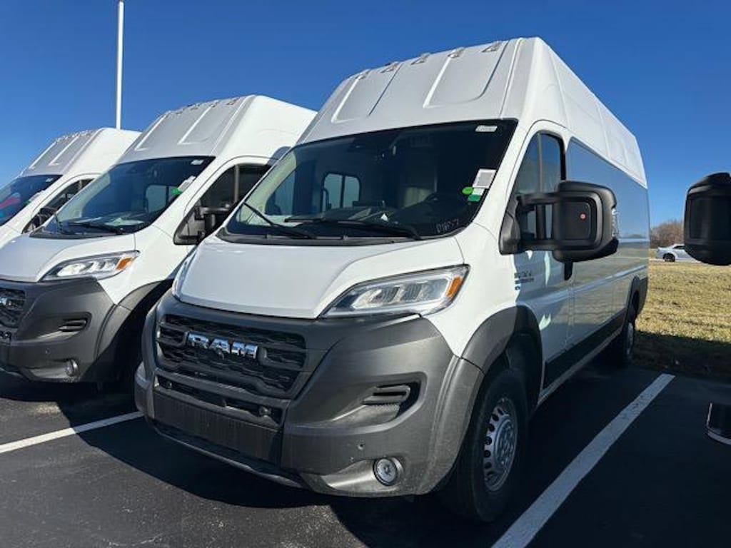 New 2024 Ram ProMaster 3500 Delivery Van BEV Tradesman Van Extended Cargo Van