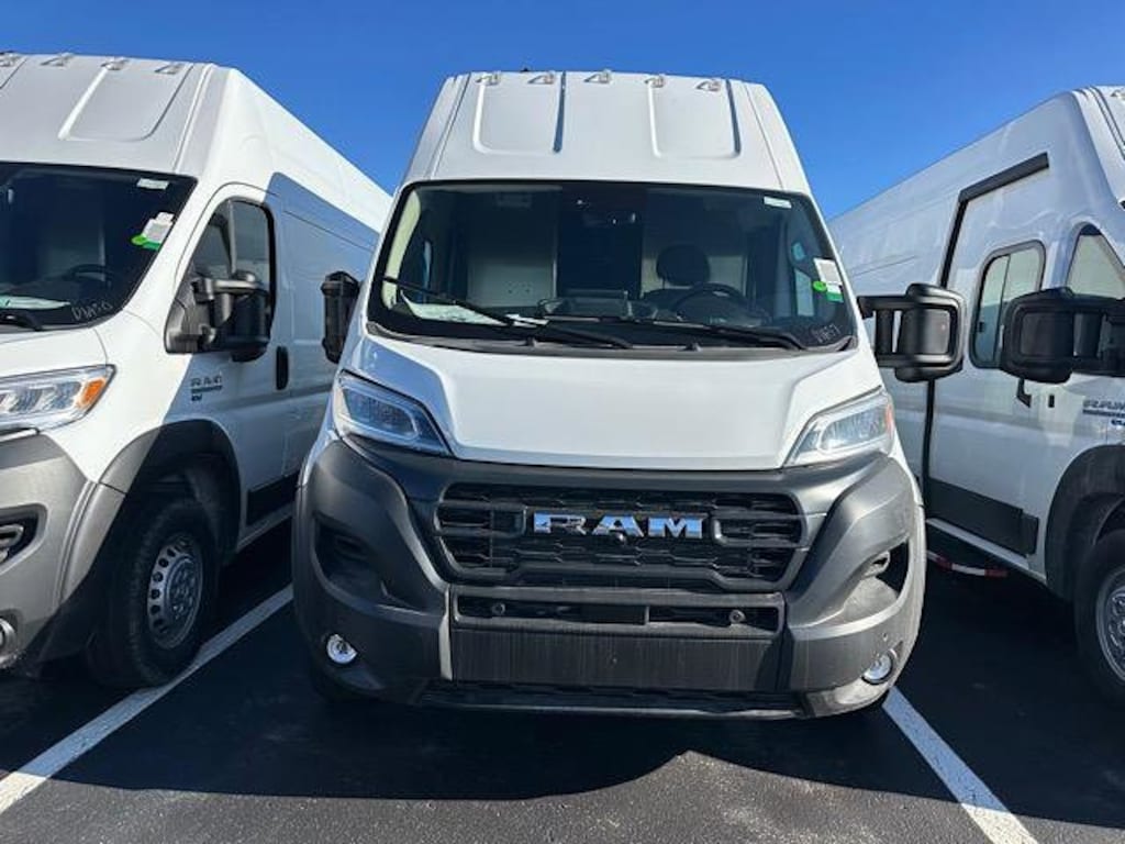 New 2024 Ram ProMaster 3500 Delivery Van BEV Tradesman Van Extended Cargo Van