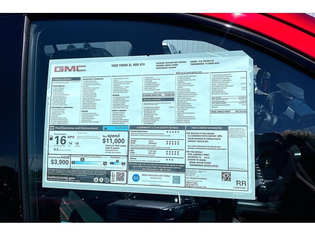 2026 GMC Yukon XL AT4 - Photo 12