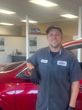 Staff member Caleb Sanders from ID_d2ac4b