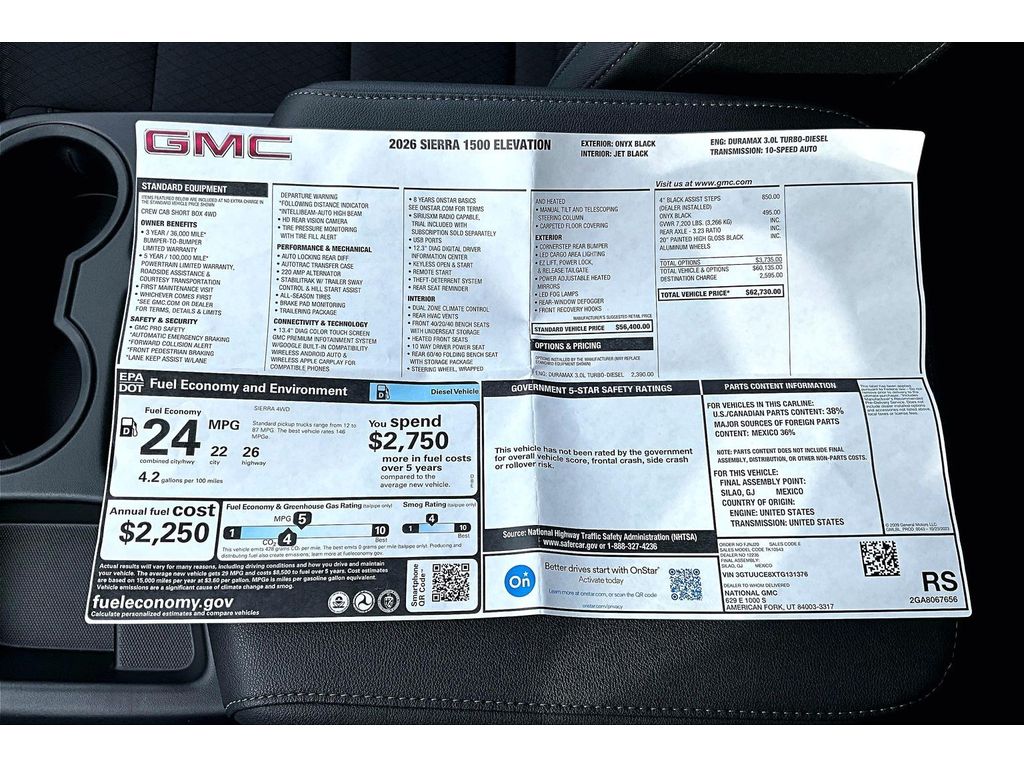 2026 GMC Sierra 1500 Elevation - Photo 14
