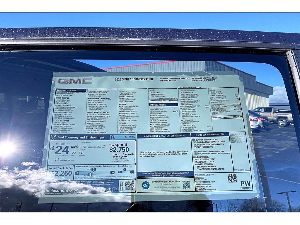 2026 GMC Sierra 1500 Elevation - Photo 14