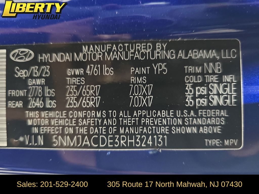 2024 Hyundai Tucson SE - Photo 30