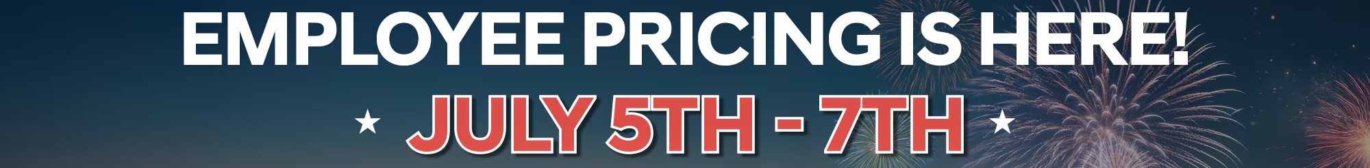 Employee pricing