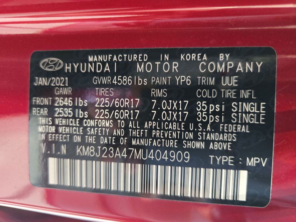 2021 Hyundai Tucson SE - Photo 29