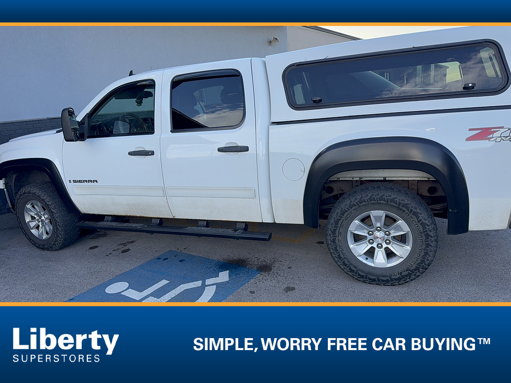 Summit White 2008 GMC Sierra 1500 Pickup Truck Four-Wheel Drive 4-Speed Automatic
