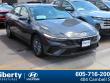 New 2025 Hyundai Elantra Hybrid Blue Sedan
