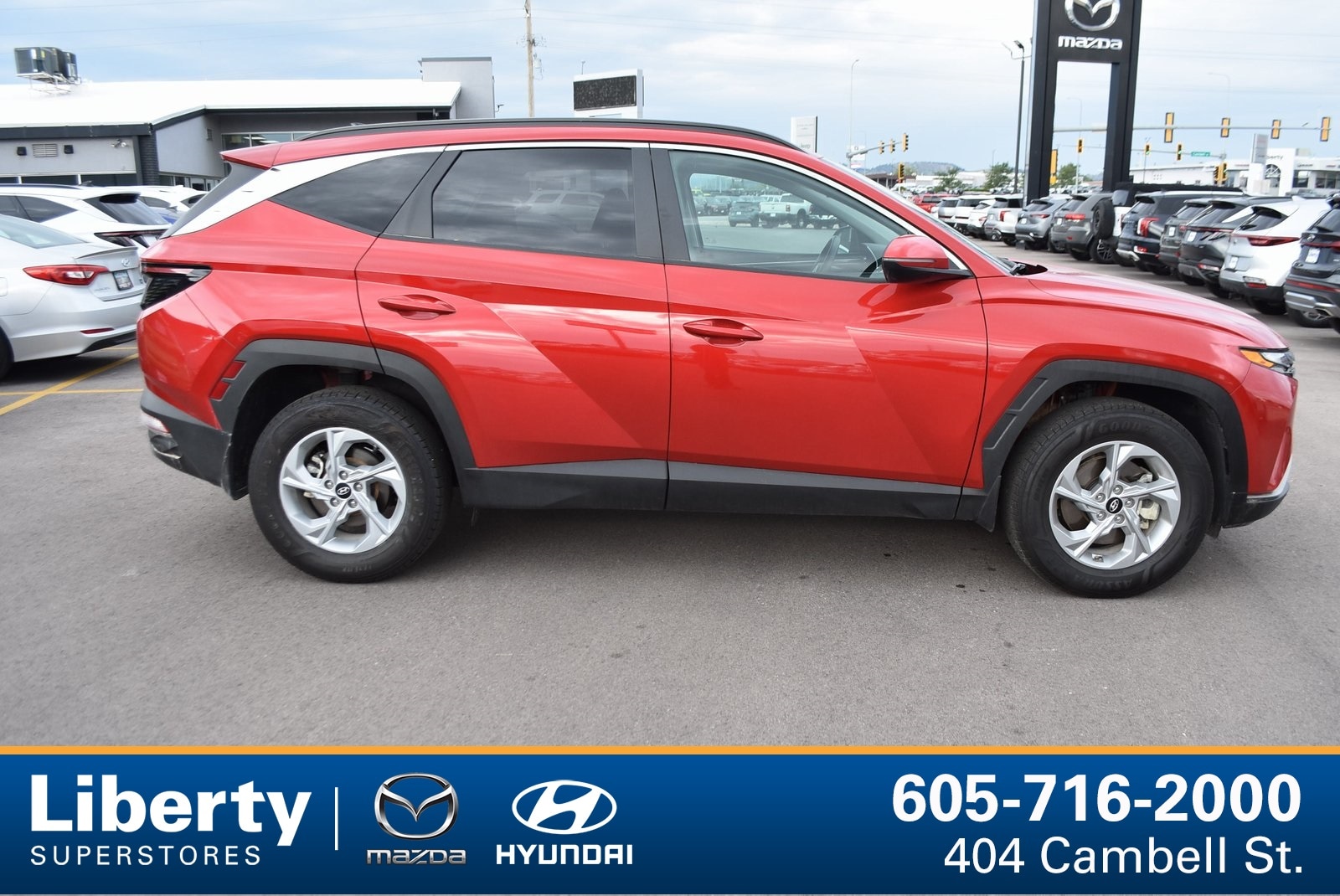 Used 2023 Hyundai Tucson SEL with VIN 5NMJBCAE0PH170363 for sale in Rapid City, SD