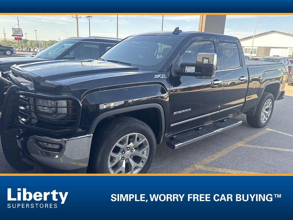 Used 2018 GMC Sierra 1500 SLT Truck Double Cab