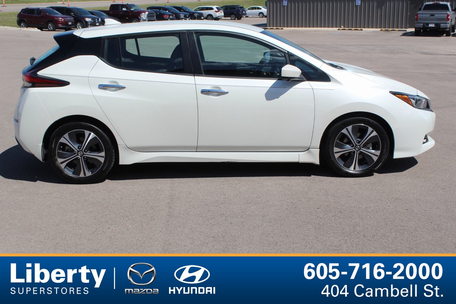 Used 2021 Nissan Leaf SV with VIN 1N4AZ1CV8MC554775 for sale in Rapid City, SD