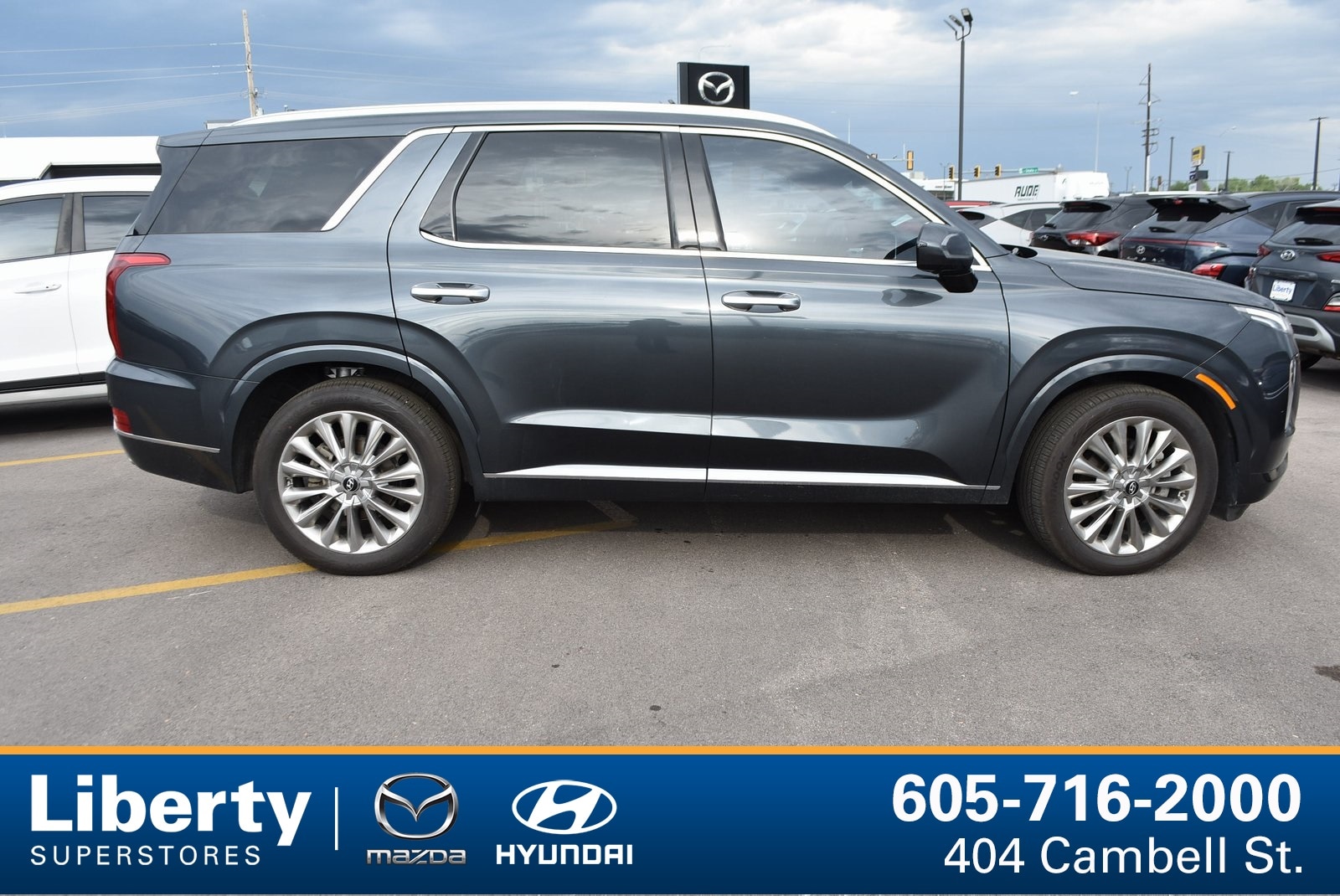 Used 2020 Hyundai Palisade Limited with VIN KM8R5DHE7LU071768 for sale in Rapid City, SD