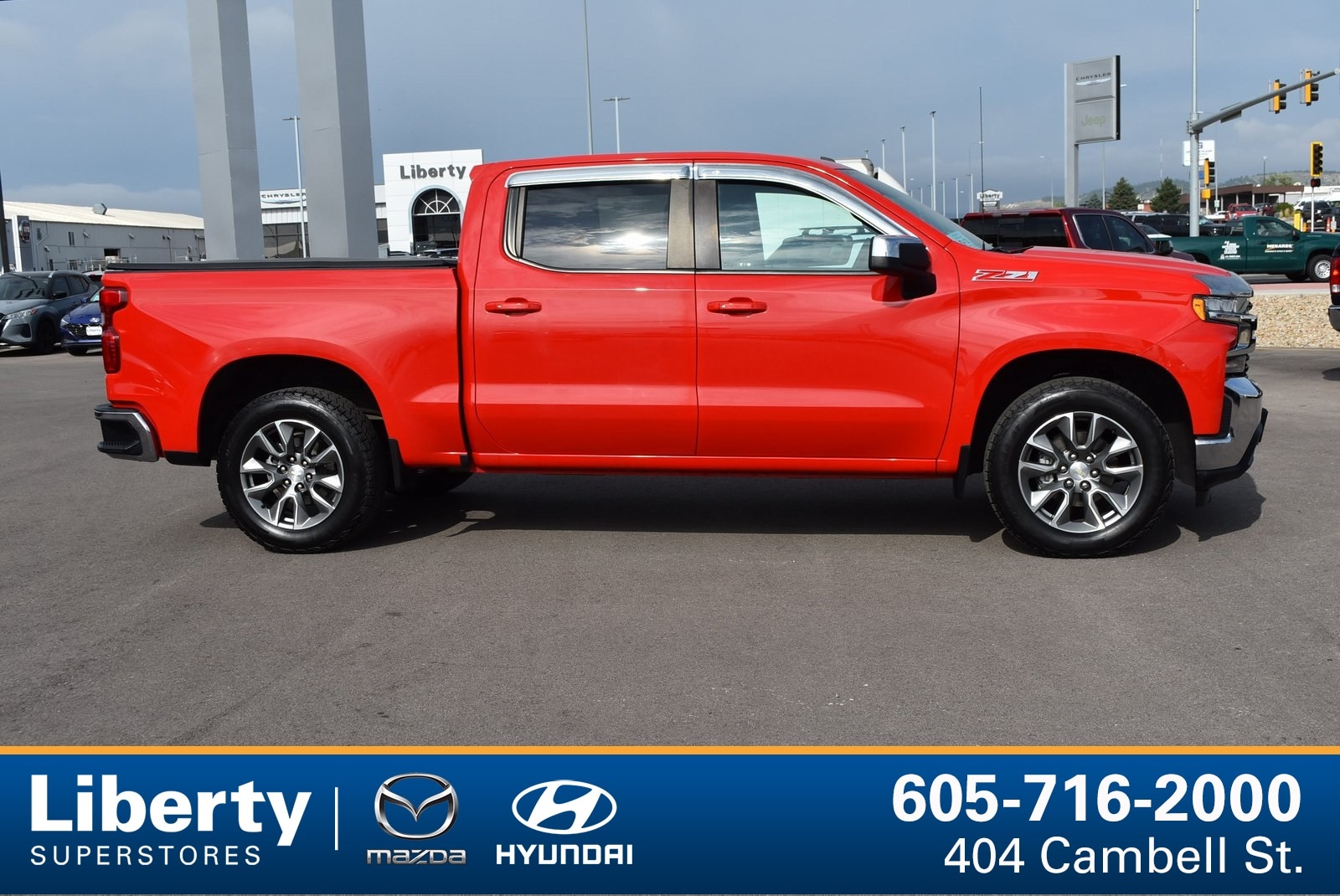 Used 2019 Chevrolet Silverado 1500 LT with VIN 1GCUYDED5KZ110960 for sale in Rapid City, SD