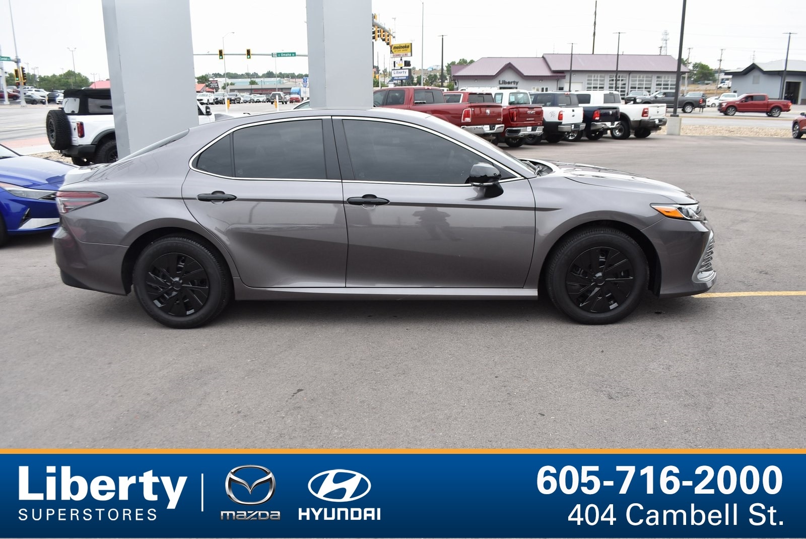 Used 2023 Toyota Camry LE with VIN 4T1C31AK3PU617630 for sale in Rapid City, SD