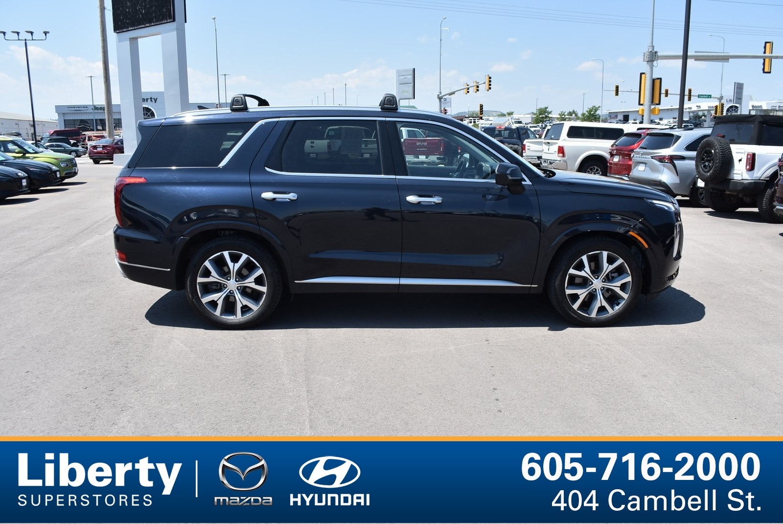 Used 2021 Hyundai Palisade Limited with VIN KM8R5DHE9MU243591 for sale in Rapid City, SD