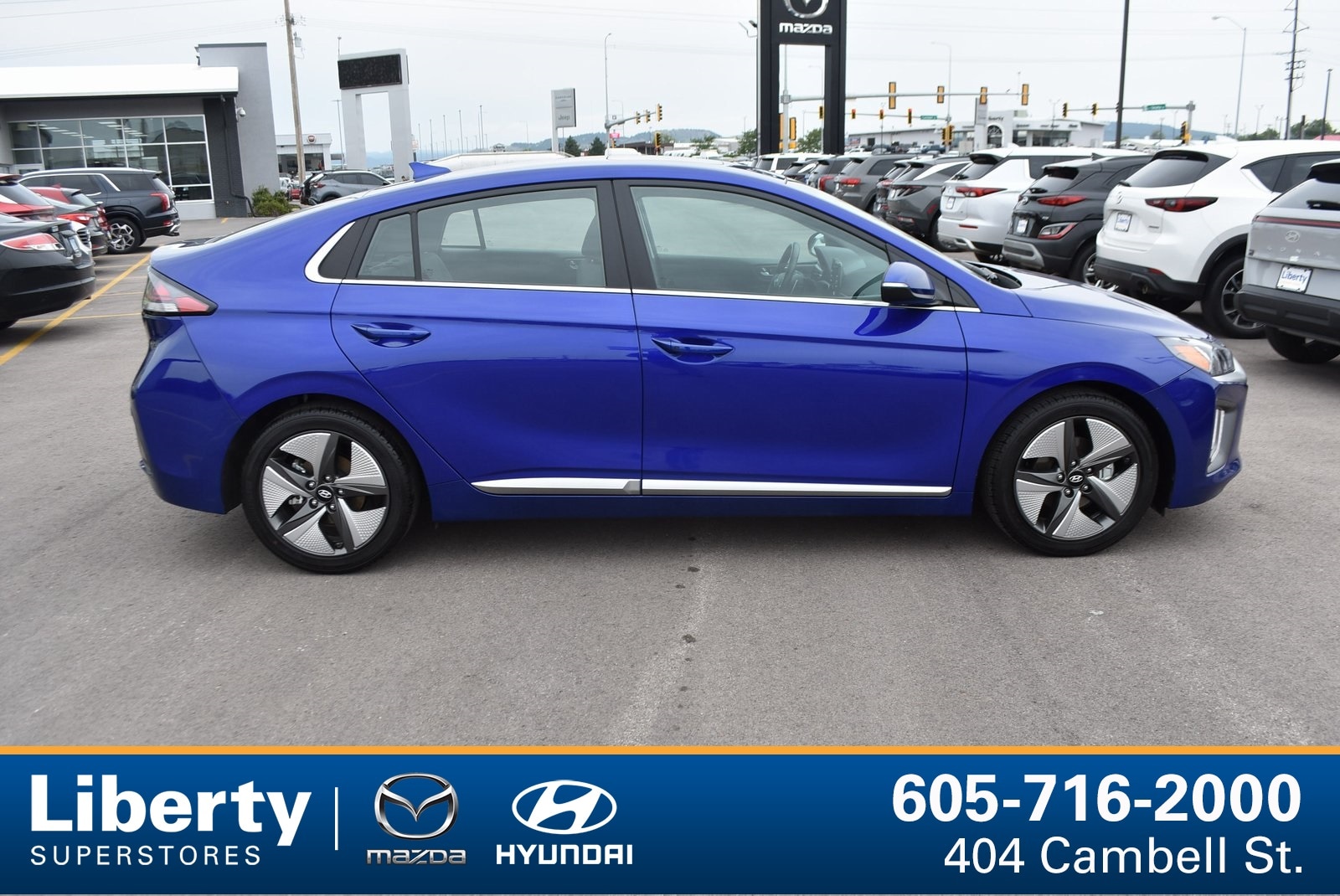 Used 2021 Hyundai IONIQ SEL with VIN KMHC85LC2MU245062 for sale in Rapid City, SD