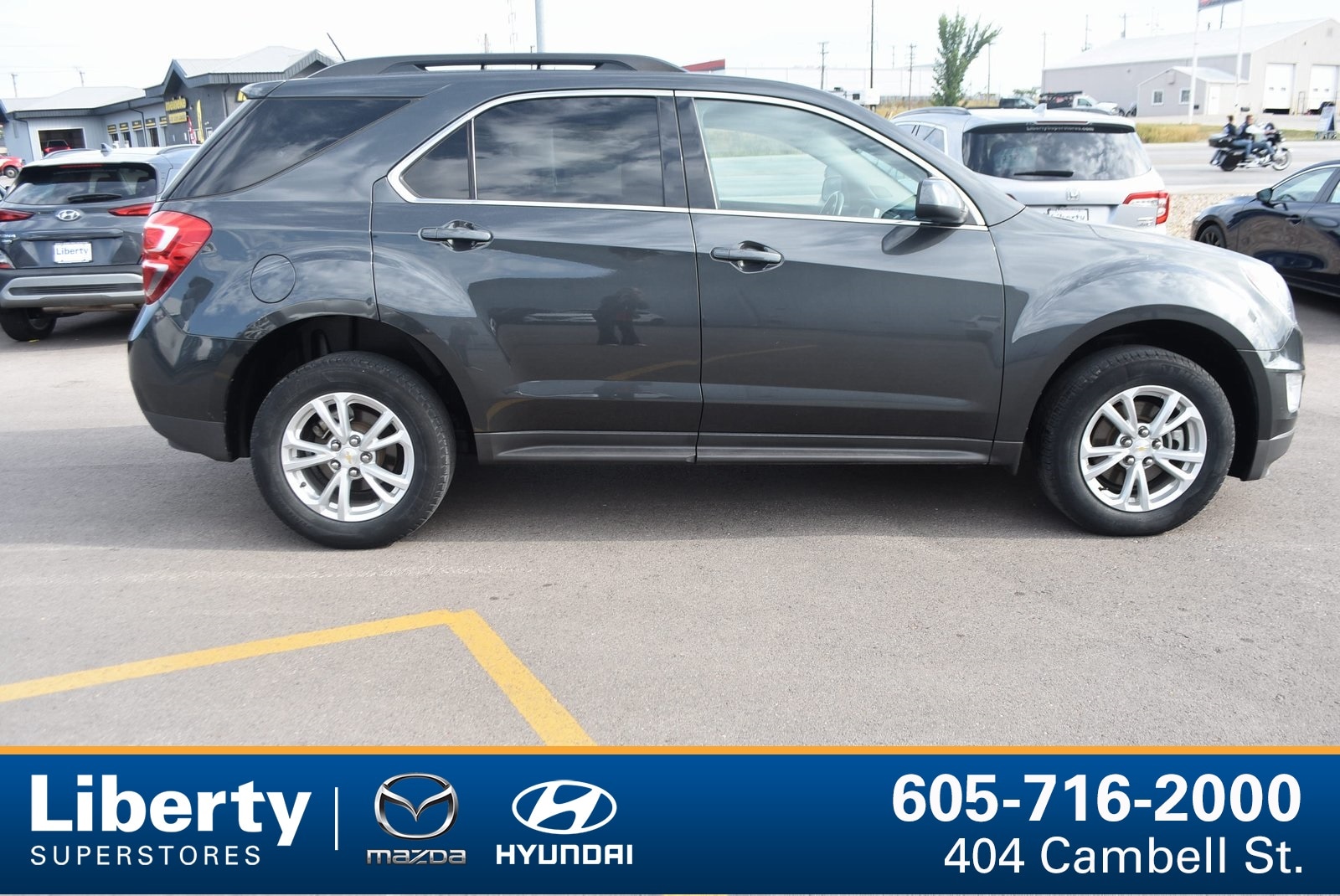 Used 2017 Chevrolet Equinox LT with VIN 2GNFLFEK8H6251776 for sale in Rapid City, SD