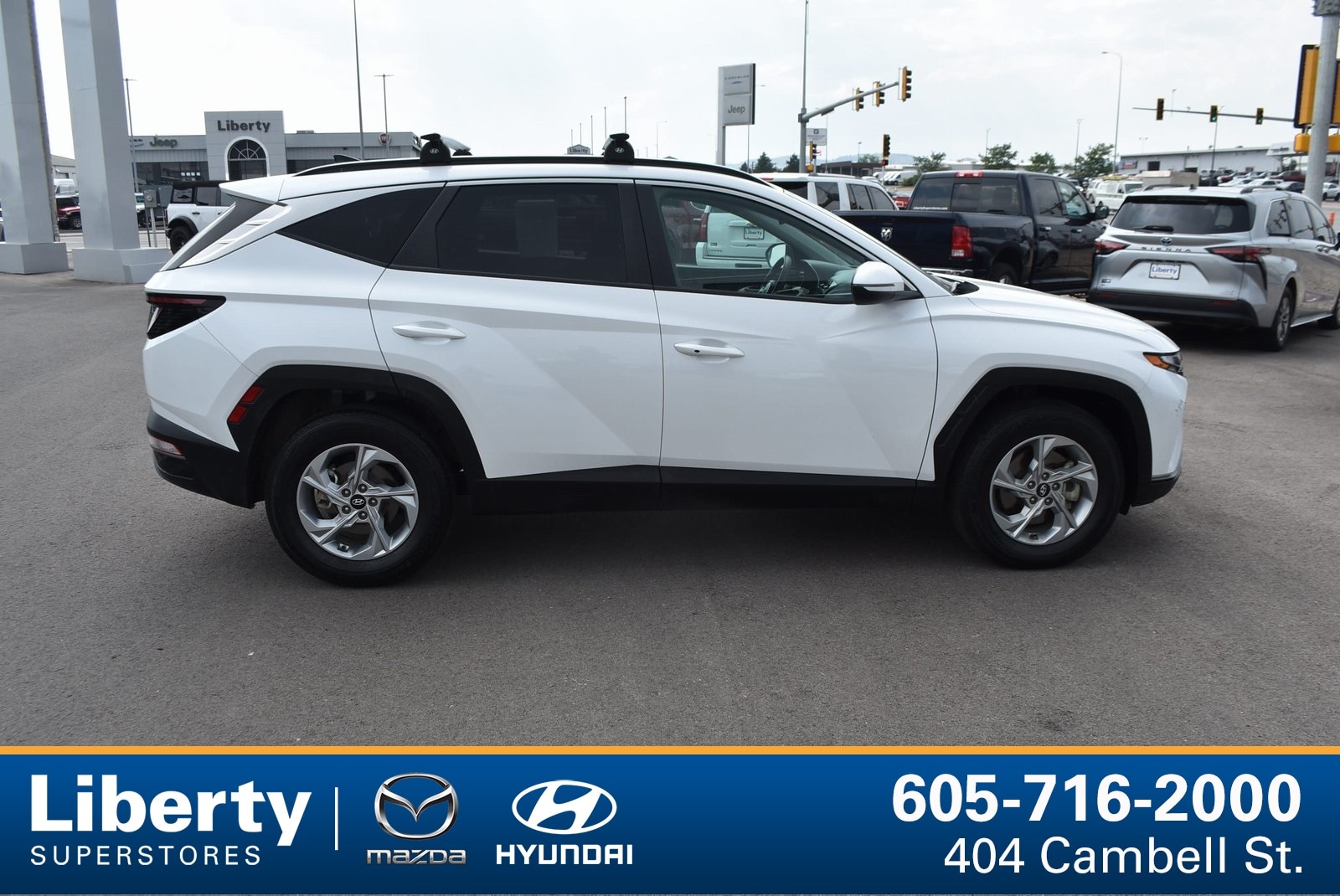 Used 2022 Hyundai Tucson SEL with VIN 5NMJBCAE6NH126820 for sale in Rapid City, SD