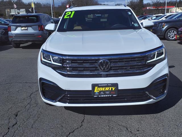 Used 2023 Volkswagen Atlas Cross Sport SEL Premium R-Line with VIN 1V2FE2CA2PC215530 for sale in Ramsey, NJ