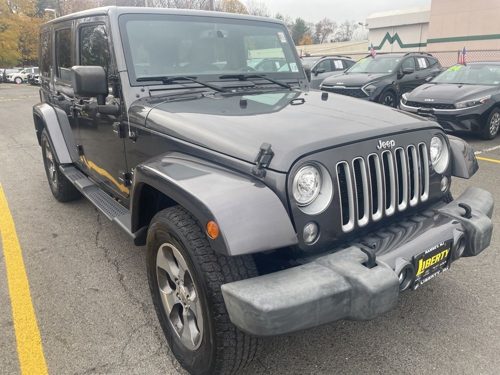 Used 2017 Jeep Wrangler Unlimited Sahara SUV
