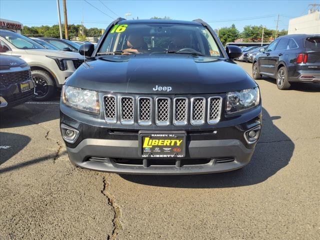 Used 2016 Jeep Compass High Altitude with VIN 1C4NJDEB3GD799053 for sale in Ramsey, NJ