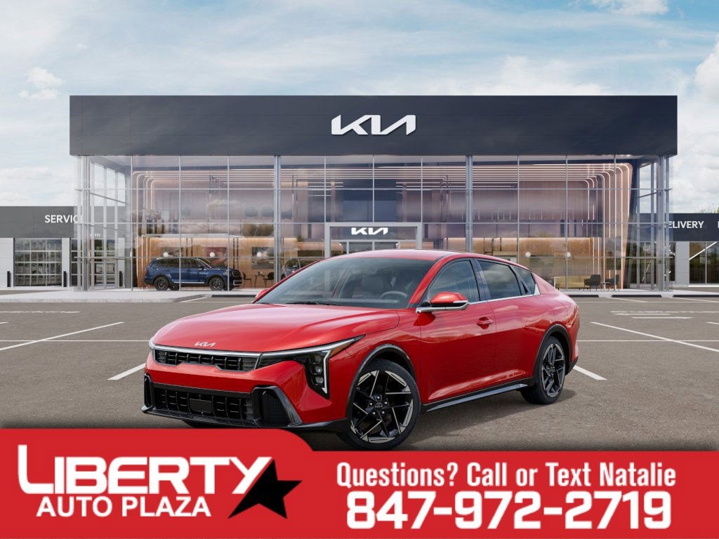 New 2025 Kia K4 GT-Line Sedan