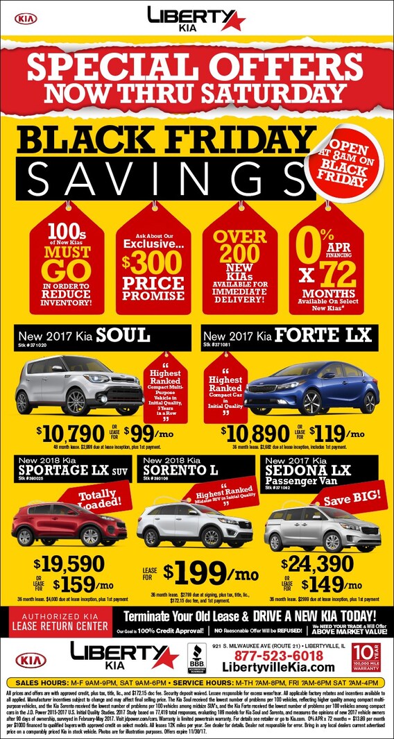 Kia Special Offers Libertyville Kia
