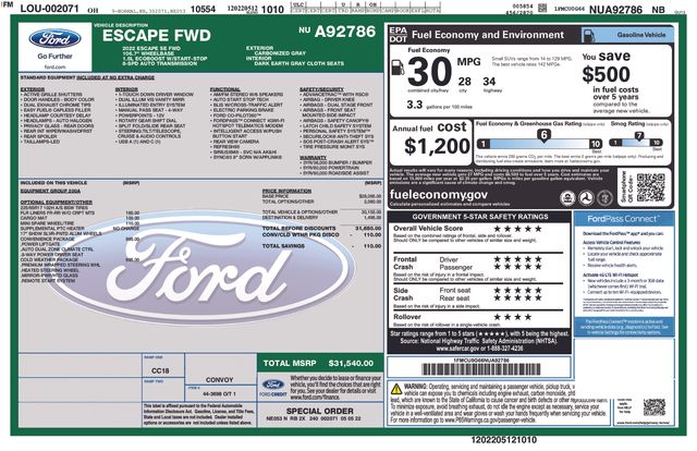 2022 Ford Escape SE - Photo 38