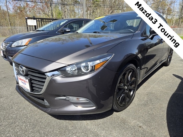 Used 2018 Mazda Mazda3 Touring with VIN 3MZBN1V38JM172968 for sale in Wakefield, MA